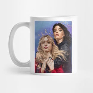 Maeve & Aimee Painted Portrait Mug